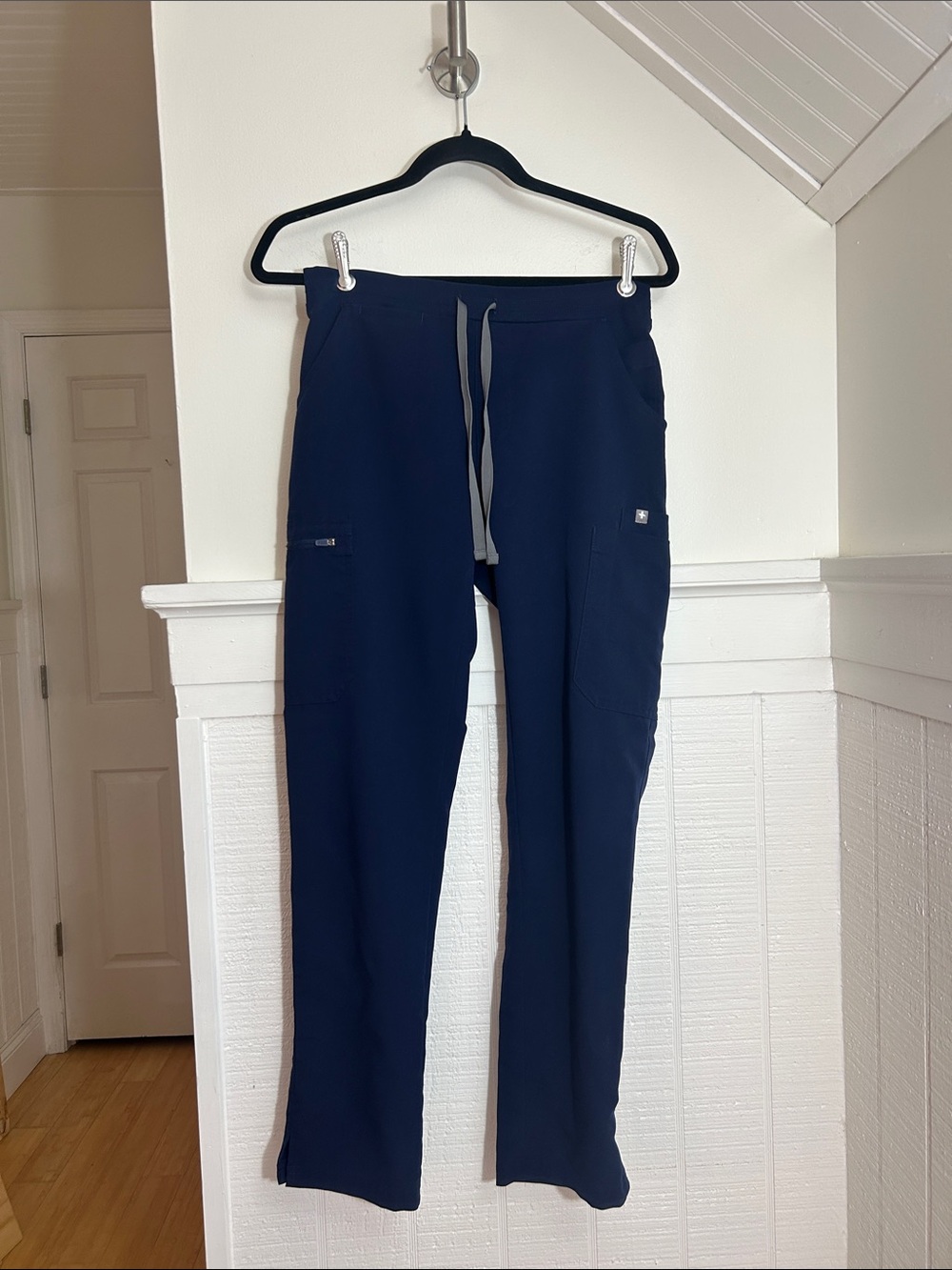 Figs Navy Blue Yola Straight Leg Scrub Pants women’s XS